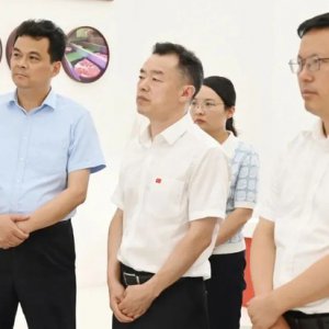 省農(nóng)業(yè)農(nóng)村廳黨組書記、廳長汪學軍一行來臨調研